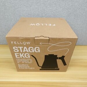 Fellow STAGG EKG PRO 0.9L Electric Gooseneck Kettle Matte Black Tea Coffee